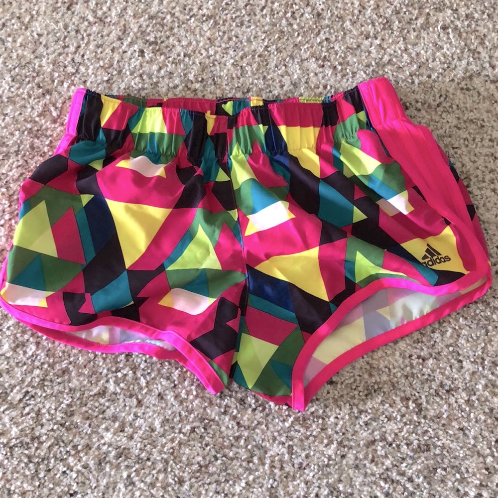 ADIDAS - Running shorts - Multicolor Size Small
